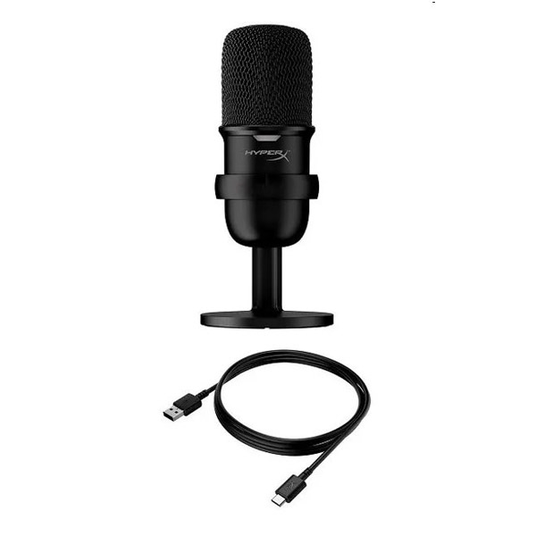 HP HyperX SoloCast különálló mikrofon, fekete
