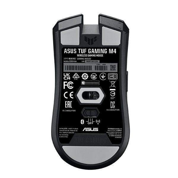 ASUS TUF Gaming M4 Vezeték nélküli játékos egér ASUS TUF Gaming M4 Vezeték nélküli játékos egér