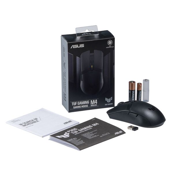 ASUS TUF Gaming M4 Vezeték nélküli játékos egér ASUS TUF Gaming M4 Vezeték nélküli játékos egér