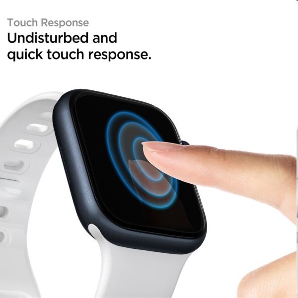 Védőfólia Spigen Film Neo Flex for Apple Watch 7, 45 mm, 3 darab Védőfólia Spigen Film Neo Flex for Apple Watch 7, 45 mm, 3 darab