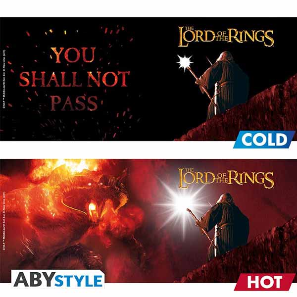 Bögre Heat Change You Shall Not Pass (Lord of The Rings)