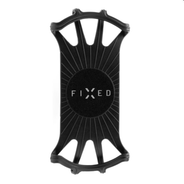 FIXED Bikee 2 levehető szilikonos mobiltartó biciklire, fekete