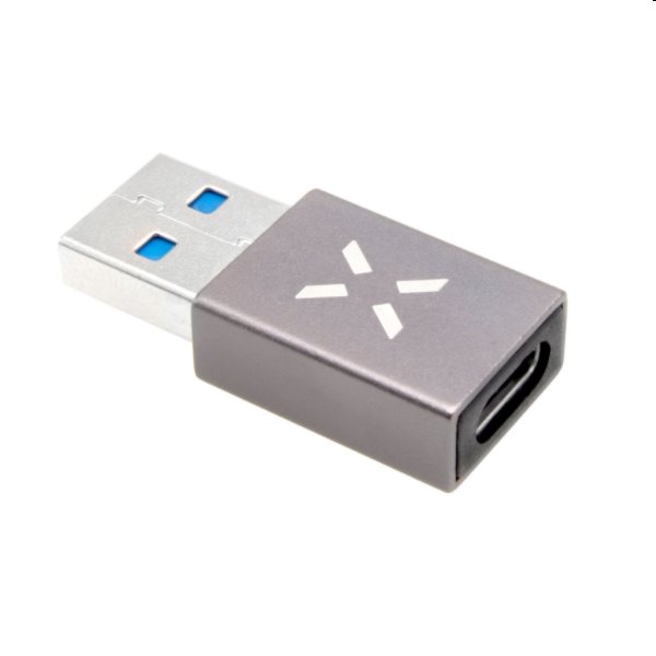 FIXED Link Redukció alumíniumból USB-C / USB-A, szürke FIXED Link Redukció alumíniumból USB-C / USB-A, szürke
