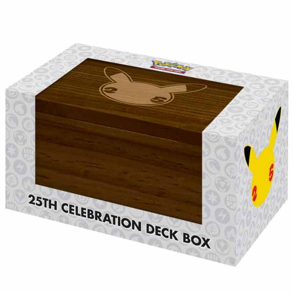UP 25Th Anniversary Deck Box (Pokémon) Doboz kártyákhoz