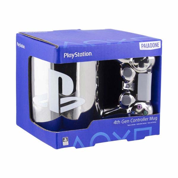 Mug Playstation Controller Silver DS4 (PlayStation) Mug Playstation Controller Silver DS4 (PlayStation)