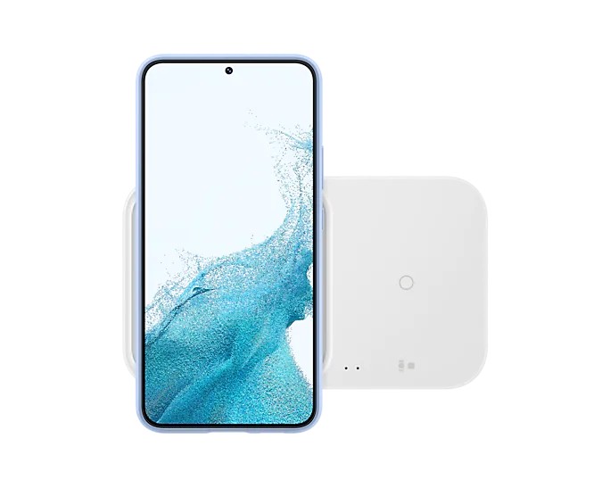 Samsung Duális vezeték nélküli töltő (15W), kábel nélkül, fehér Samsung Duális vezeték nélküli töltő (15W), kábel nélkül, fehér