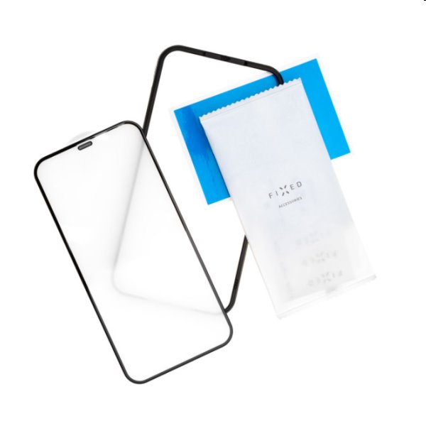 FIXED 3D Edzett védőüveg for Apple iPhone XR/11, fekete FIXED 3D Edzett védőüveg for Apple iPhone XR/11, fekete