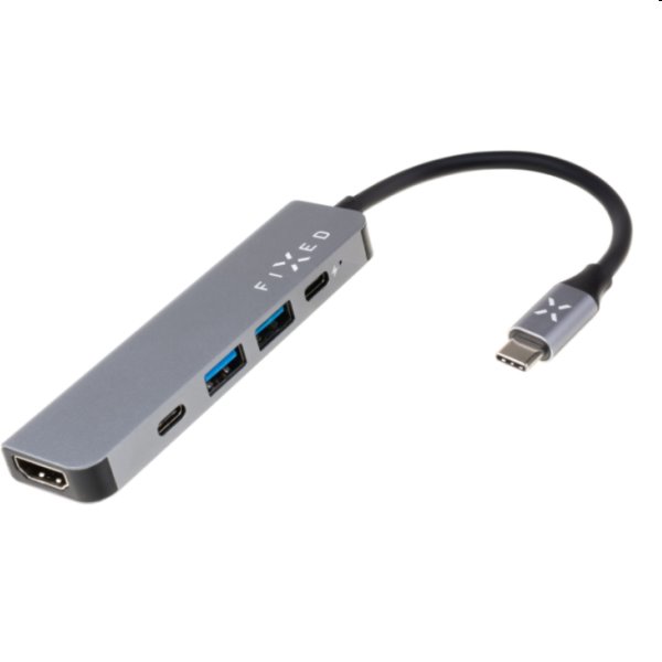 FIXED HUB Mini 5in1 USB-C for notebookok és tabletek