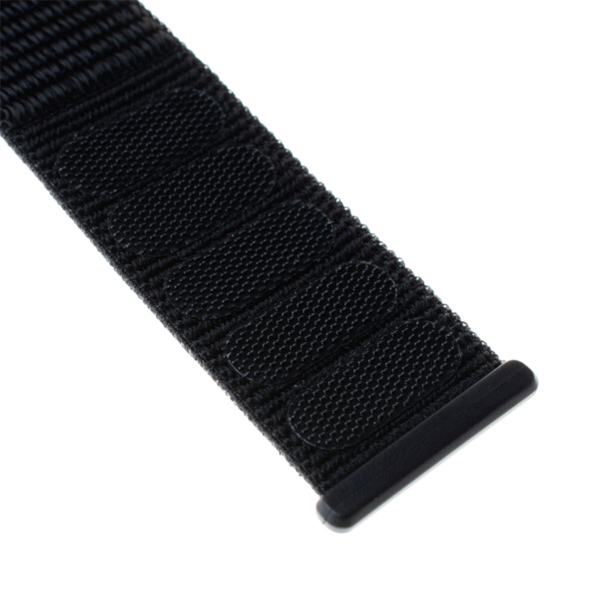 FIXED Nylon szíj for Apple Watch 42/ 44/ 45 mm, fekete