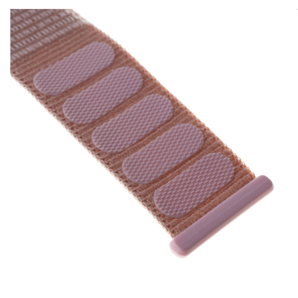 FIXED Nylon szíj for Apple Watch 42/ 44/ 45 mm, rózsaszín-arany FIXED Nylon szíj for Apple Watch 42/ 44/ 45 mm, rózsaszín-arany