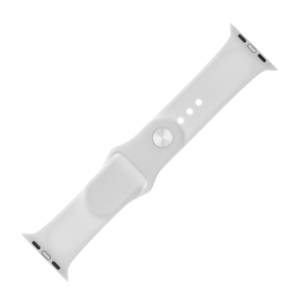 FIXED Szilikonszíj készlet for Apple Watch 38/40/41 mm, fehér