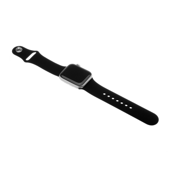 FIXED Szilikonszíj készlet for Apple Watch 38/40/41 mm, fekete