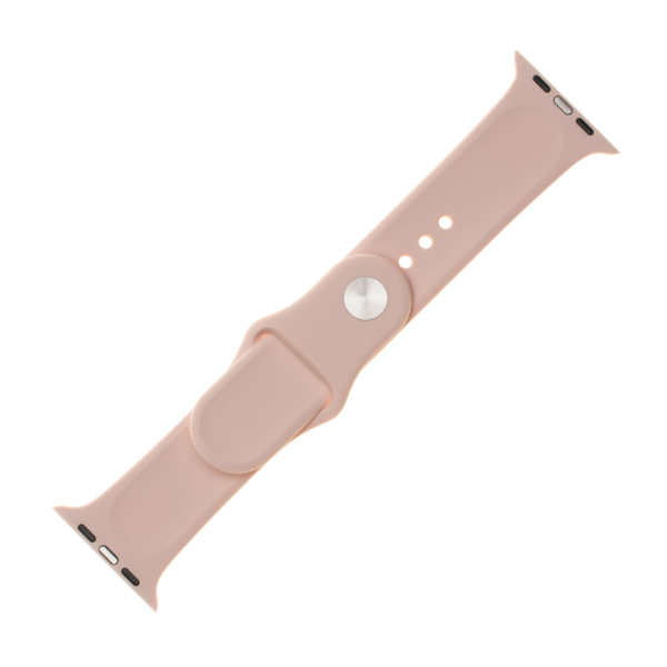FIXED Szilikonszíj készlet for Apple Watch 38/40/41 mm, rózsaszín