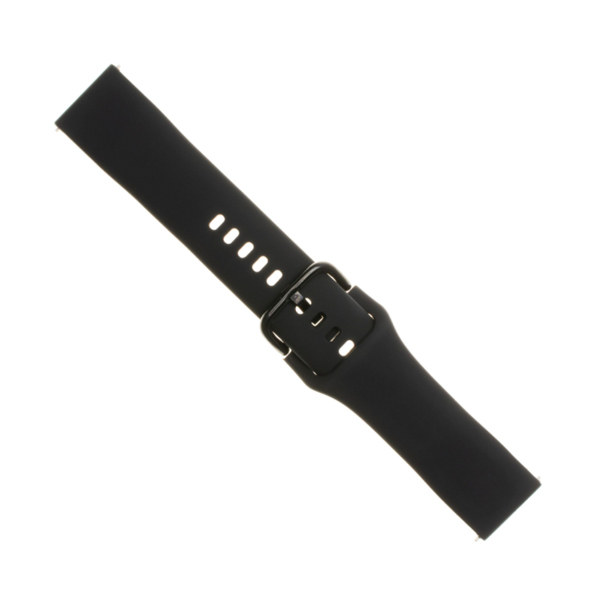 FIXED Szilikon szíj 20 mm szélességgel for smartwatch, fekete FIXED Szilikon szíj 20 mm szélességgel for smartwatch, fekete