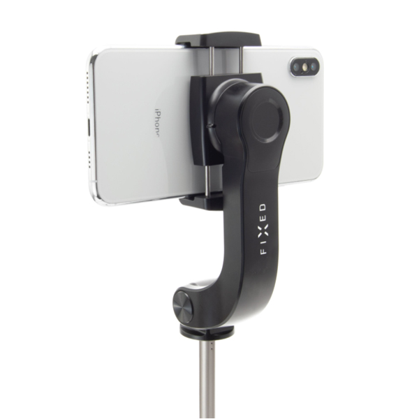 FIXED Snap Action Selfie tripod stabilizátorral és távkioldóval, fekete