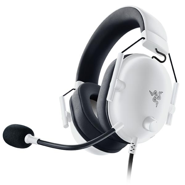 Gamer Fejhallgató Razer Blackshark V2 X, fehér