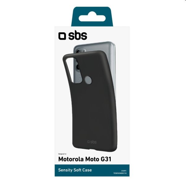 tok SBS Sensity for Motorola Moto G41/ Motorola Moto G31, fekete