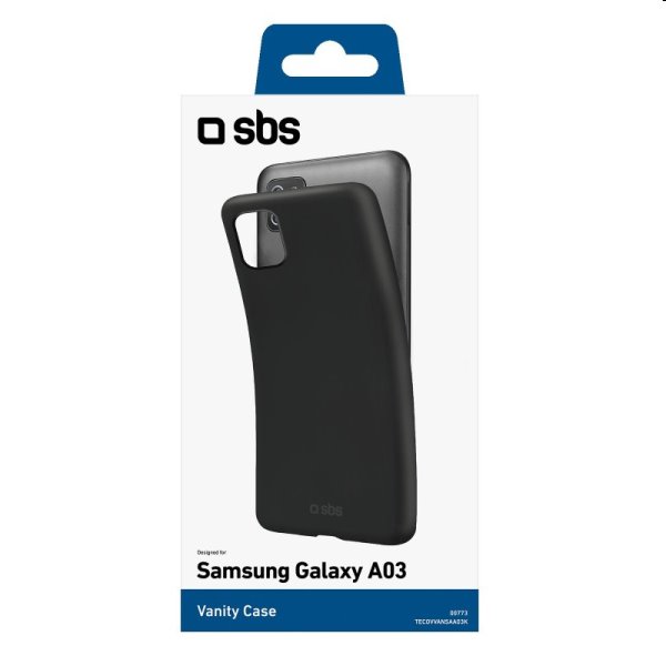 tok SBS Vanity for Samsung Galaxy A03, fekete