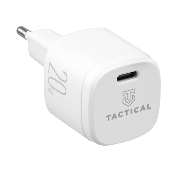 Utazótöltő Tactical Base Plug Mini 20 W, fehér