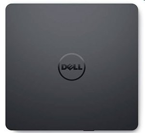 Dell külső vékony lemezmeghajtó DVD+/–RW, USB 2.0 csatlakozás