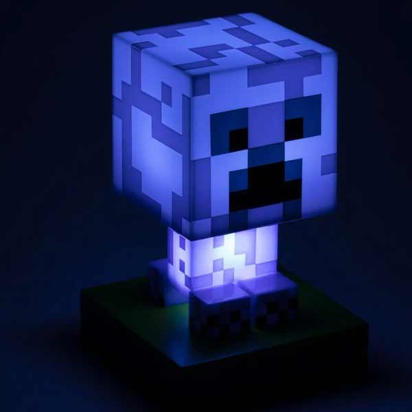 Lámpa Charged Creeper Icon Light (Minecraft)