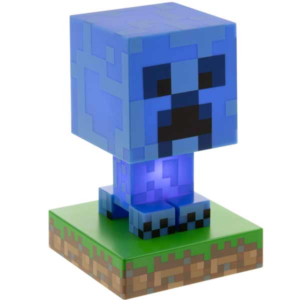 Lámpa Charged Creeper Icon Light (Minecraft)
