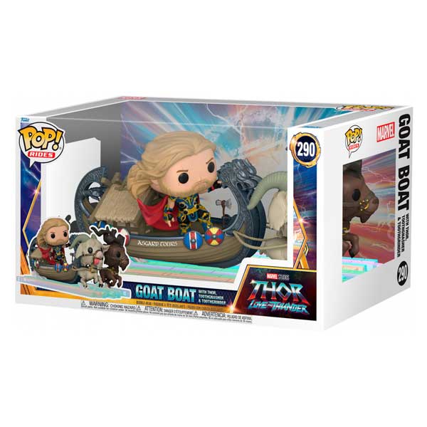 POP! Ride Super Deluxe Thor Love and Thunder, Thor és Goat Boat (Marvel)