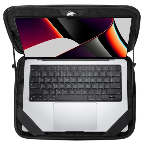 Tok Spigen Rugged Armor Pro for MacBook Pro 14" 2021, fekete Tok Spigen Rugged Armor Pro for MacBook Pro 14" 2021, fekete
