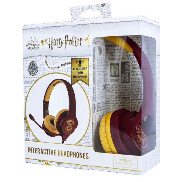 OTL Technologies Harry Potter Hogwarts Crest interaktív fülhallgató gyerekeknek