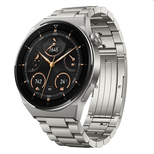 Huawei Watch GT3 Pro 46 mm, titanium szín