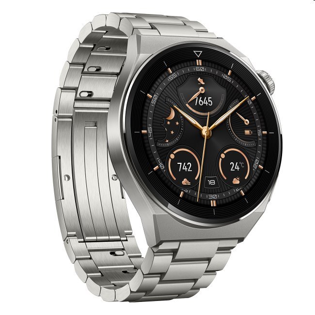Huawei Watch GT3 Pro 46 mm, titanium szín