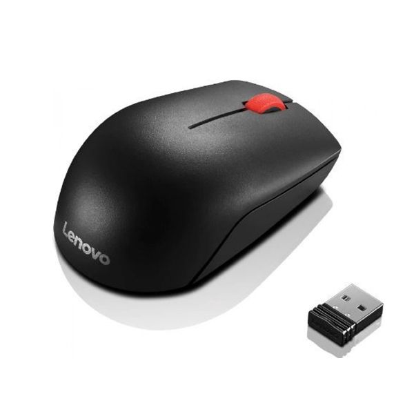 Lenovo Essential USB Mouse vezeték nélküli egér - fekete Lenovo Essential USB Mouse vezeték nélküli egér - fekete