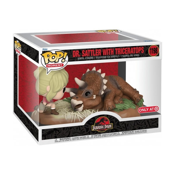 POP! Moments Dr. Sattler & Triceratops Special Edition (Jurassic Park)