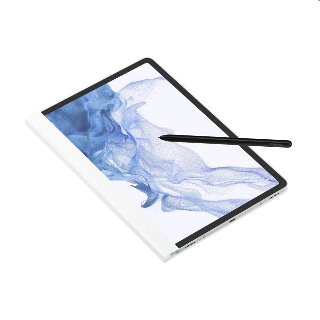 Note View Cover tok Samsung Galaxy Tab S8 Plus számára, fehér