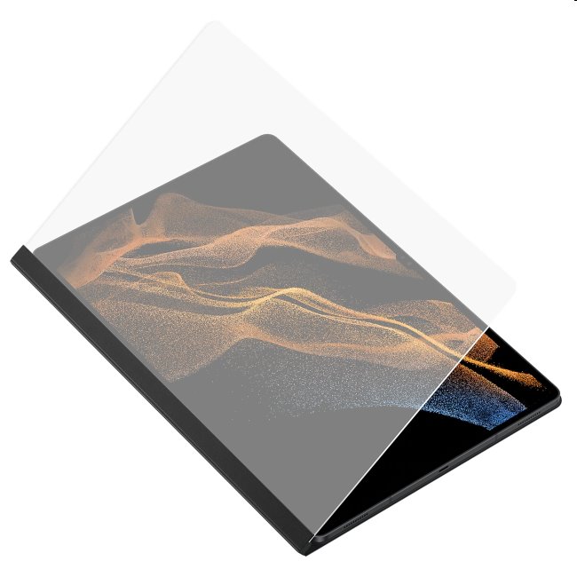 Note View Cover tok Samsung Galaxy Tab S8 Ultra számára, Fekete