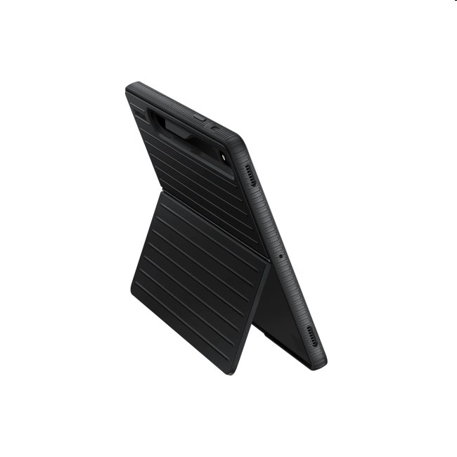 Protective Standing Cover tok Samsung Galaxy Tab S8 Plus számára, Fekete