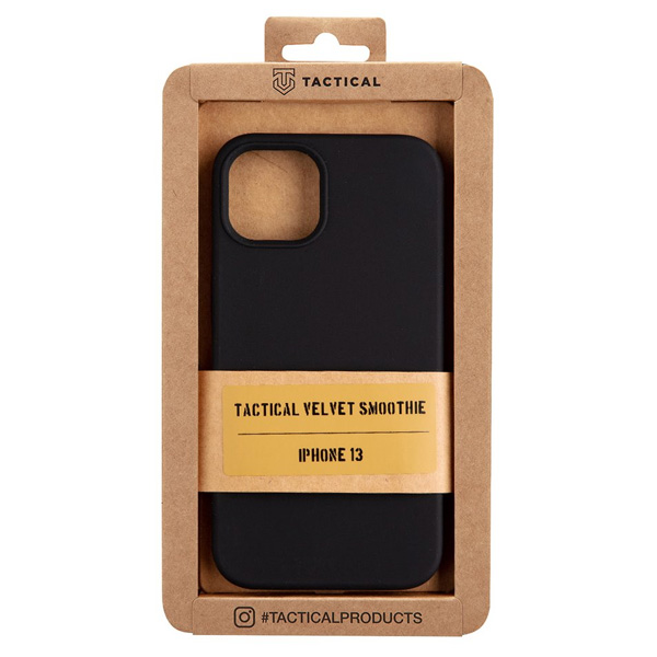 Tok Tactical Velvet Smoothie for Apple iPhone 13, fekete