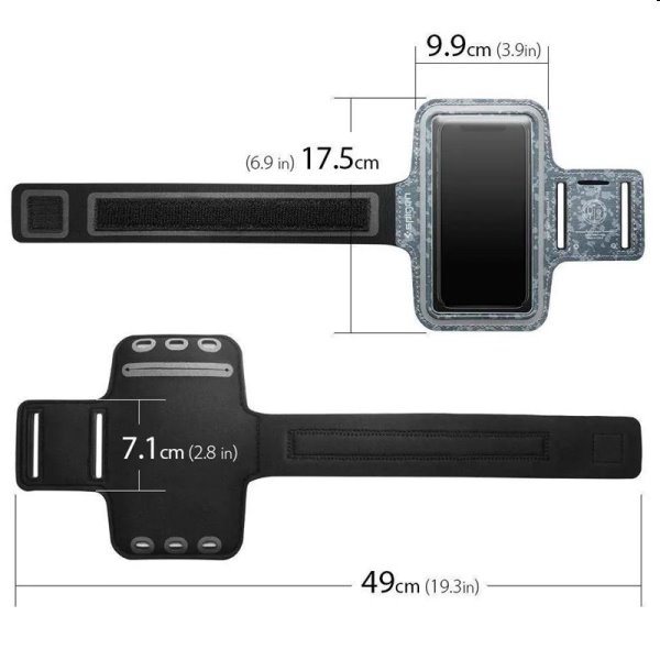 Spigen Velo A700 univerzális sportos tok okostelefonhoz Armband 6", camo