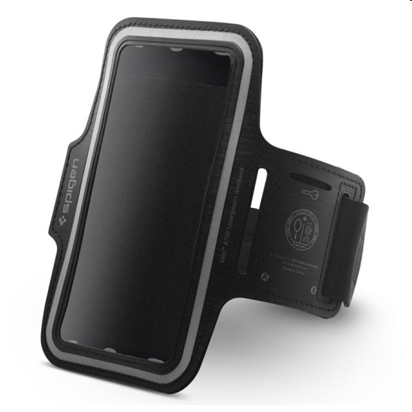 Spigen Velo A700 univerzális sportos tok okostelefonhoz Armband 6", fekete