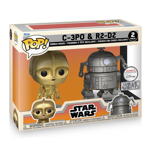 POP! C-3PO a R2-D2, 2-csomagolás (Star Wars)