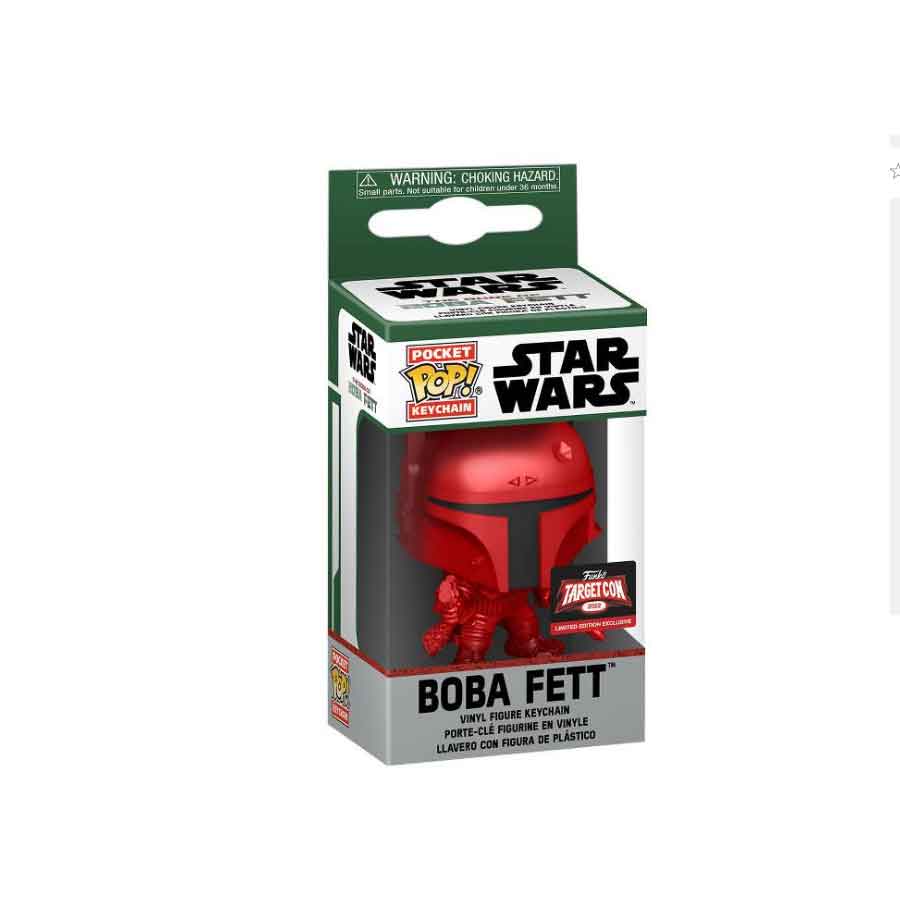 Pop! Kulcstartó Boba Fett Special Edition (Metallic)
