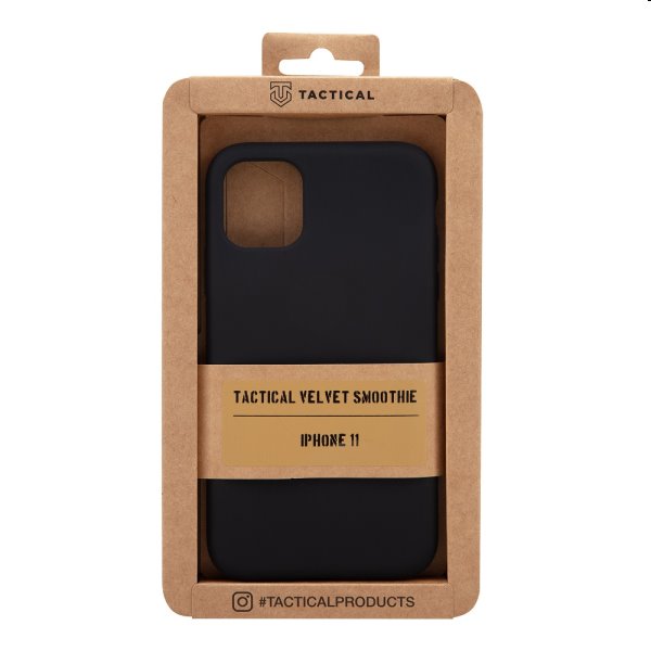Tok Tactical Velvet Smoothie for Apple iPhone 11, fekete