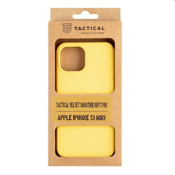 Tok Tactical Velvet Smoothie for Apple iPhone 13 mini, sárga