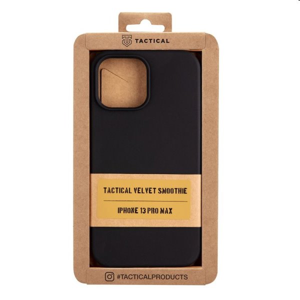 Tok Tactical Velvet Smoothie for Apple iPhone 13 Pro Max, fekete