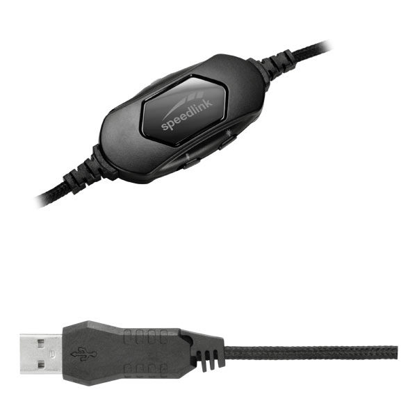 Speedlink Virtas Illuminated 7.1 Játékos Fülhallgató, Fekete Speedlink Virtas Illuminated 7.1 Játékos Fülhallgató, Fekete