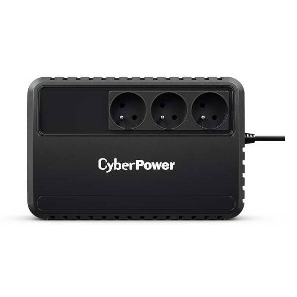 CyberPower BU 650E, Backup Utility, 650VA/360W, 3x FR aljzat