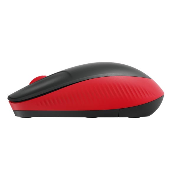 Logitech M190 Full-size vezeték nélküli egér, piros