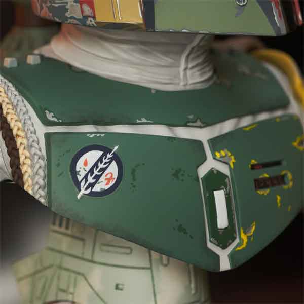 Mellszobor Star Wars Legends Boba Fett Bust 1/2 Scale Bust Mellszobor Star Wars Legends Boba Fett Bust 1/2 Scale Bust