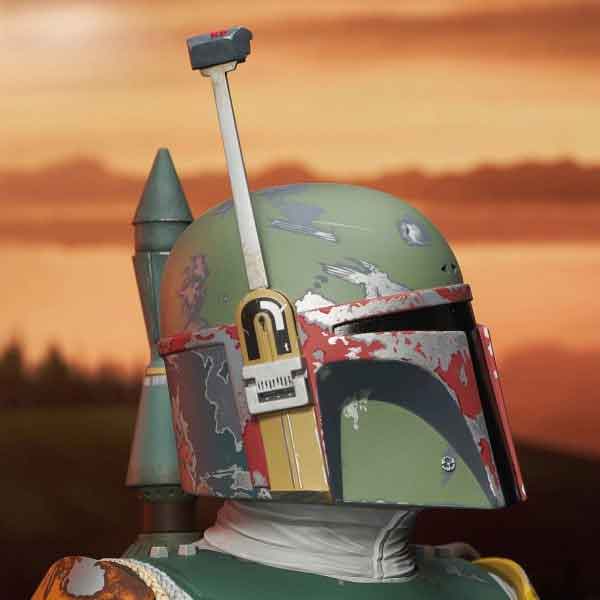 Mellszobor Star Wars Legends Boba Fett Bust 1/2 Scale Bust Mellszobor Star Wars Legends Boba Fett Bust 1/2 Scale Bust