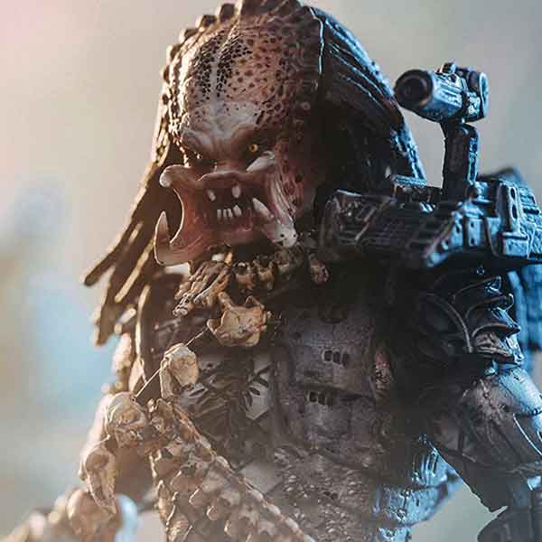 Predator: Open Mouth Jungle Predator Previews Exclusive 1/18 figura